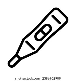 not Pregnancy Test Icon one line