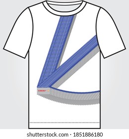 Nicht reagiert langsamer Modus T-Shirt-Druck. Bekleidungsdesign. Vektor eps-10.