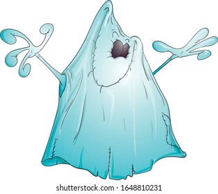
not a scary and funny ghost
