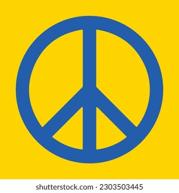 not war symbol Peace symbol peace in Ukraine