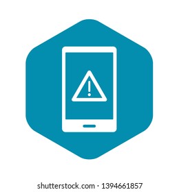 Not Working Phone Icon. Simple Illustration Of Not Working Phone Vector Icon For Web