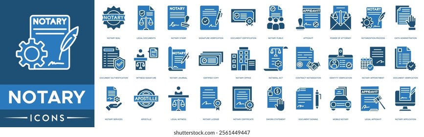 Notary icon. Notary Seal, Legal Documents, Notary Stamp, Signature Verification and Document Certification