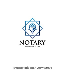 Notary Or Law Firm Logo Design