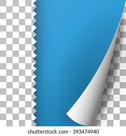 Notched paper background vector template