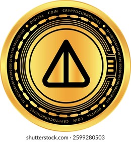 notcoin-not cryptocurrency illustrations on abstract background. 3d illustrations.