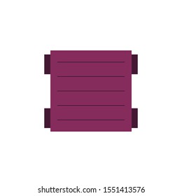 note or book, card vector, symbol or icon