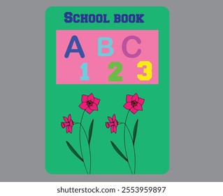 Note book cover design for kid