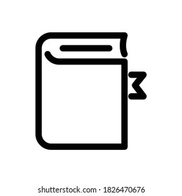 Note book icon in eps 8