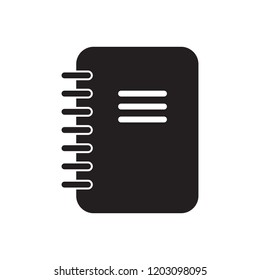Note book icon illustration vector symbol