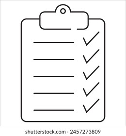 icono de libreta en estilo de línea