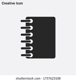 note book icon vector eps 10
