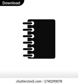 note book icon vector eps 10
