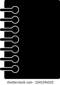 note book icon vector icon on white background..eps
