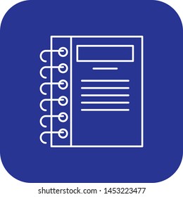 Note Book icon for your project
