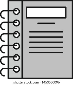 Note Book icon for your project
