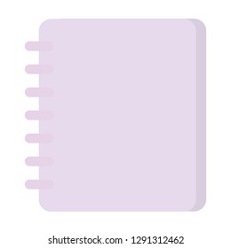 note book isolated icon