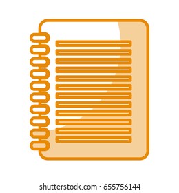 note book isolated icon