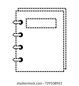 note book isolated icon