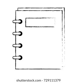 note book isolated icon