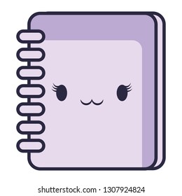 note book kawaii character