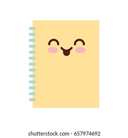 note book kawaii character