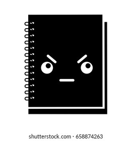 note book kawaii character