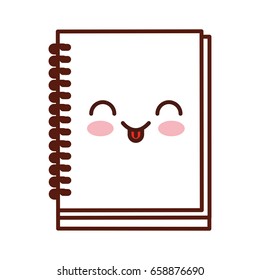 note book kawaii character