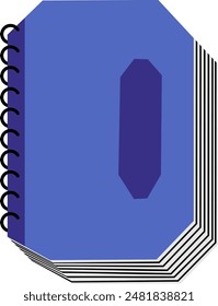 Note Book Letter Alphabet Vector Element