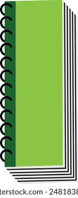 Note Book Letter Alphabet Vector Element