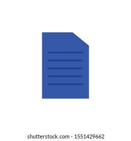 note, book, paper, vector design.