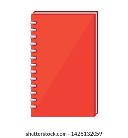 note book school supply icon