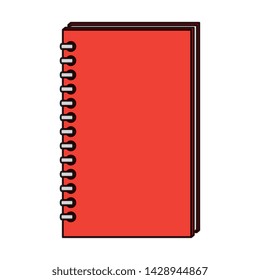 note book school supply icon