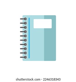 note book - stationery icon vector