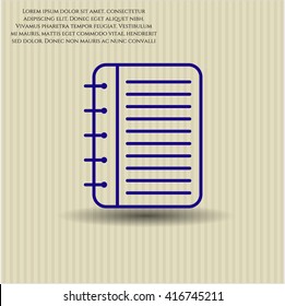 Note Book symbol
