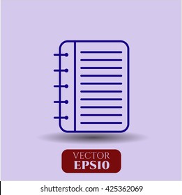 Note Book symbol
