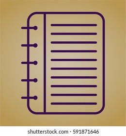 Note Book symbol
