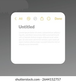 note card templates on smartphone and computer. stock illustration