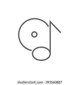 Note with disk line icon.