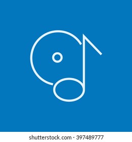 Note with disk line icon.