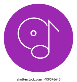 Note with disk line icon.