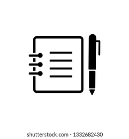 Note Document Fill Up Icon