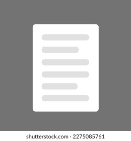 note document logo icon, logo icon