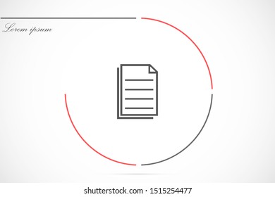 Note Edit icon. pencil icon isolated sign symbol vector. Note taking vector icon solid. Note note icon thin line for web and mobile