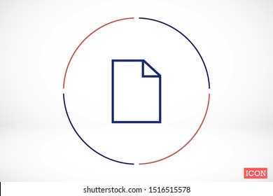 Note Edit icon. pencil icon isolated sign symbol vector. Note taking vector icon solid. Note note icon thin line for web and mobile