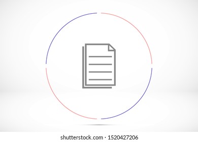 Note Edit icon. pencil icon isolated sign symbol vector. Note taking vector icon solid. Note note icon thin line for web and mobile