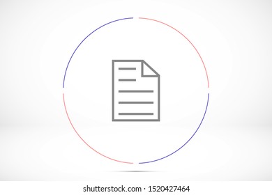 Note Edit icon. pencil icon isolated sign symbol vector. Note taking vector icon solid. Note note icon thin line for web and mobile