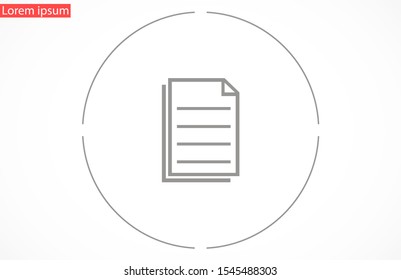 Note Edit icon. pencil icon isolated sign symbol vector. Note taking vector icon solid. Note note icon thin line for web and mobile