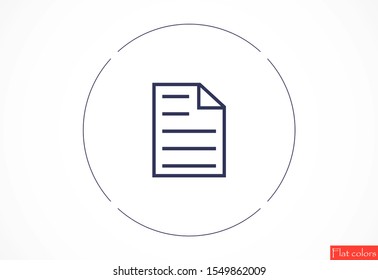 Note Edit icon. pencil icon isolated sign symbol vector. Note taking vector icon solid. Note note icon thin line for web and mobile
