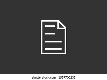 Note Edit icon. pencil icon isolated sign symbol vector. Note taking vector icon solid. Note note icon thin line for web and mobile