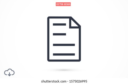 Note Edit icon. pencil icon isolated sign symbol vector. Note taking vector icon solid. Note note icon thin line for web and mobile 